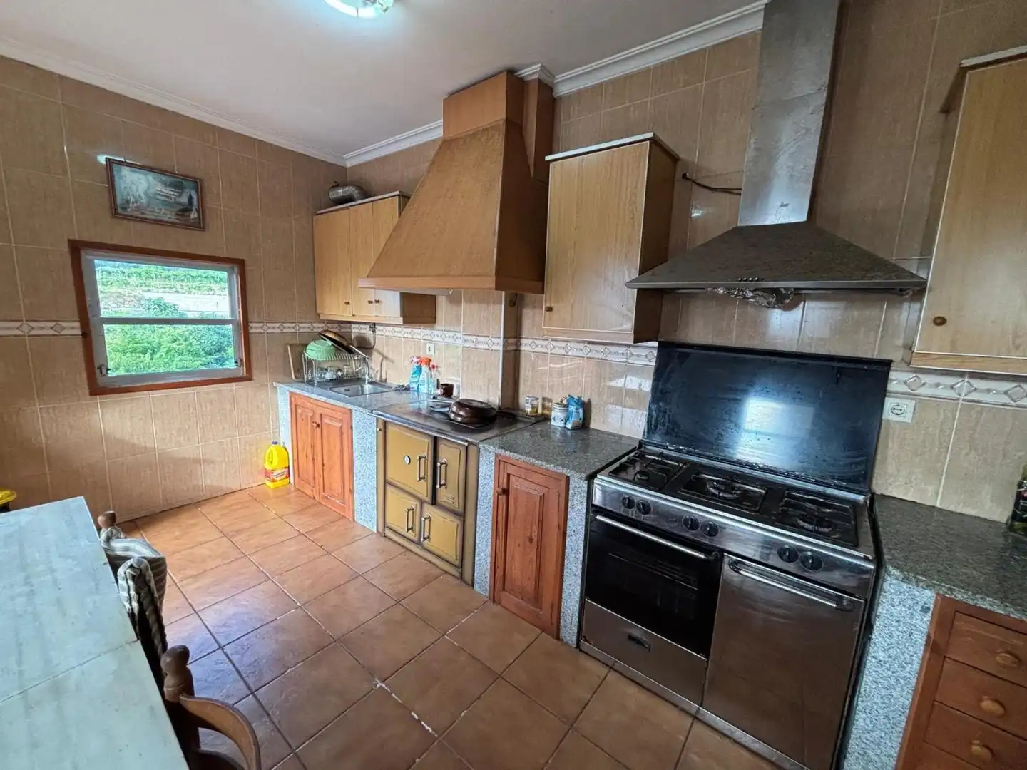 Cocina de Finca rústica en venta en Arbo con Calefacción