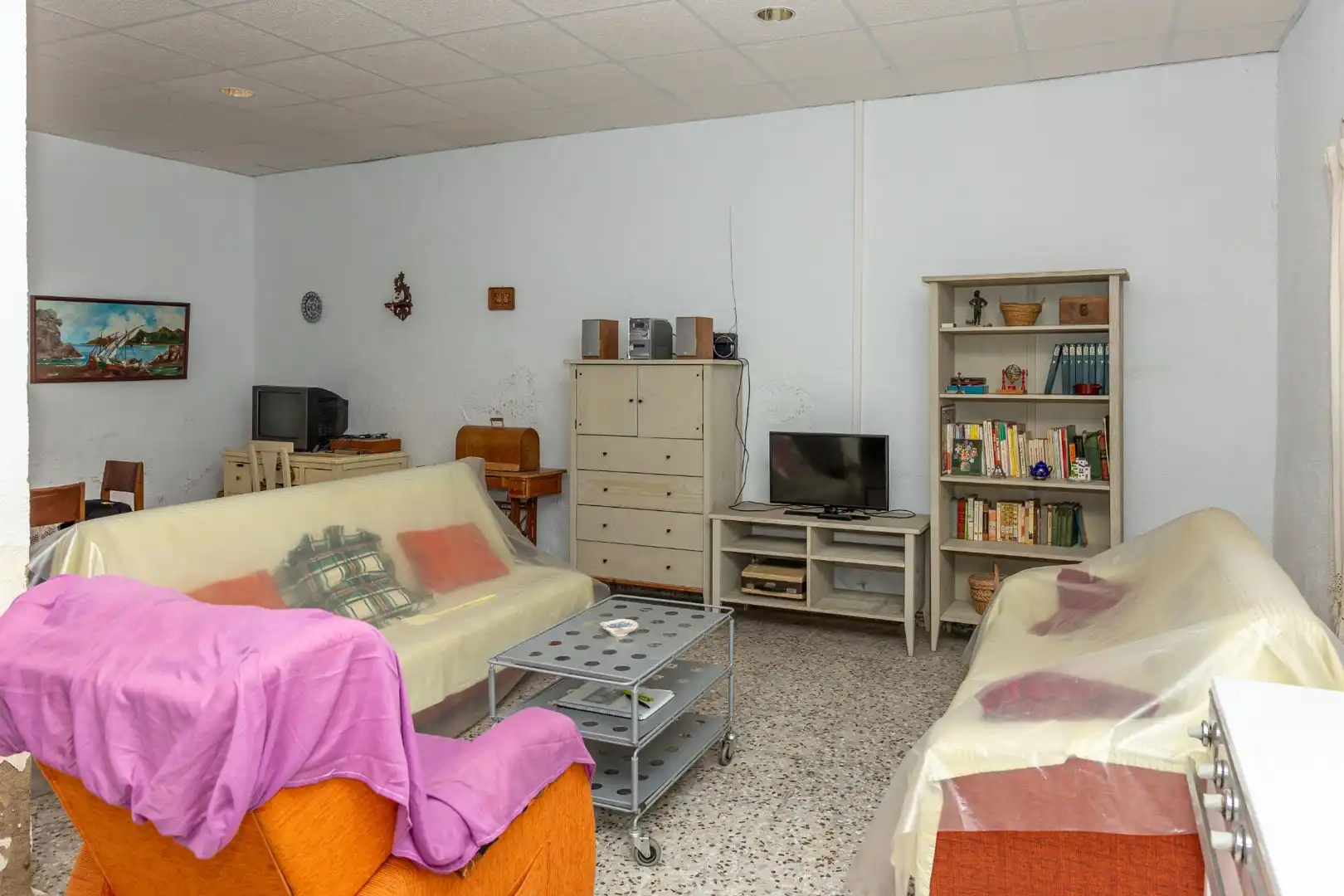 Living room of Houses for sale in Purullena  with Terrace