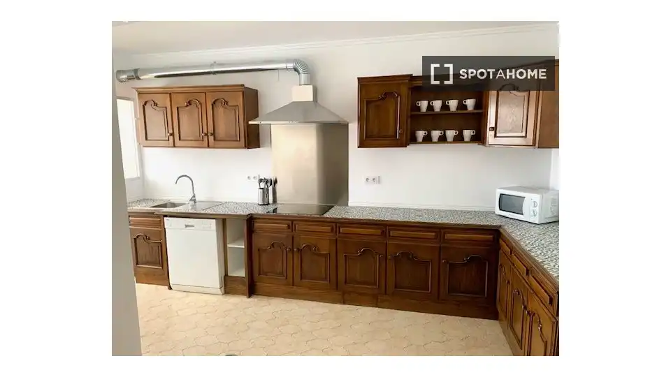 Cocina de Piso de alquiler en Cartagena con Aire acondicionado, Calefacción y Amueblado