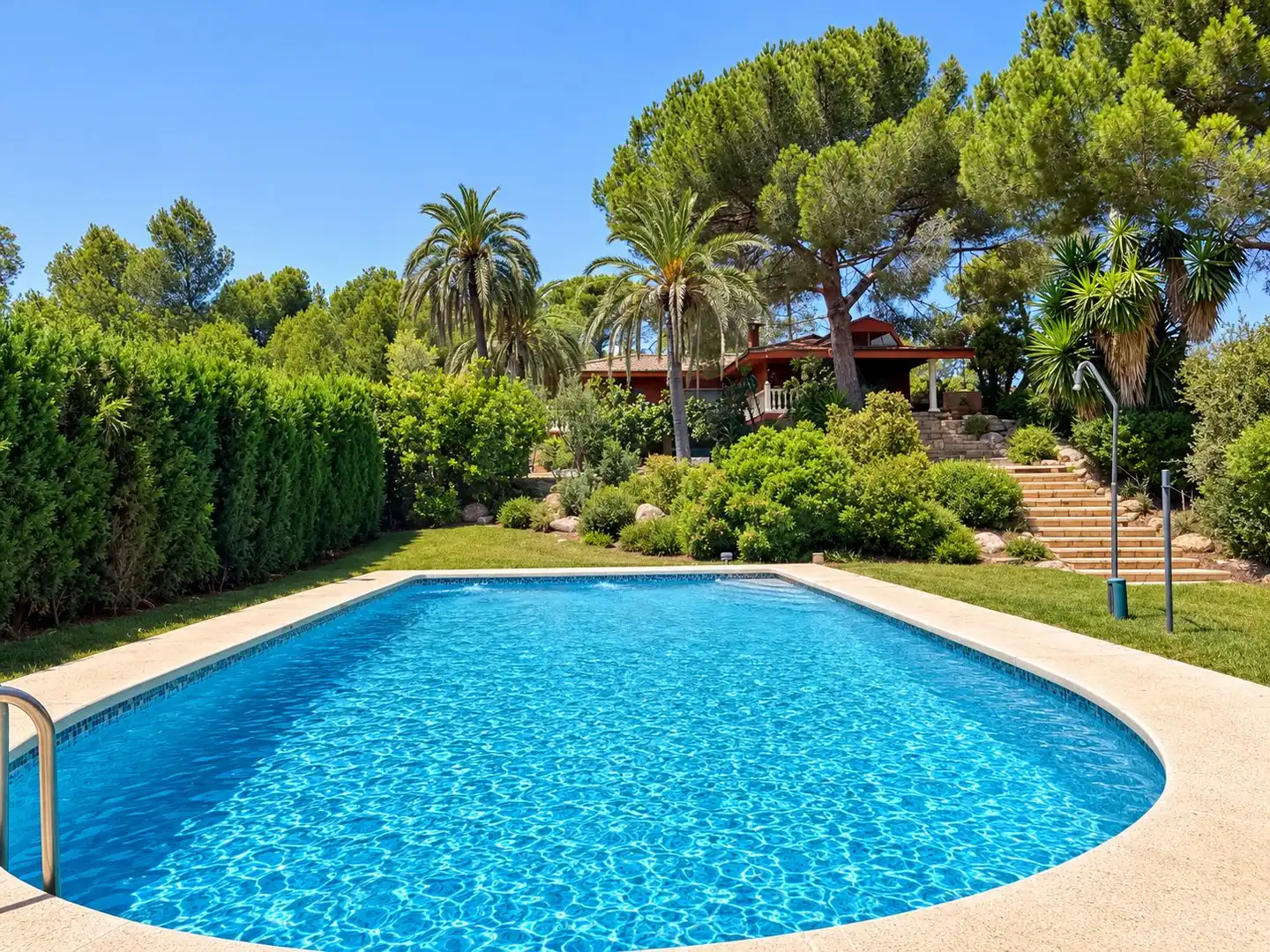 Swimming pool of Houses for sale in Llíria  with Heating, Terrace and Swimming Pool