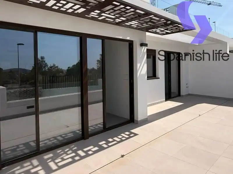 Terraza de Apartamento en venta en Finestrat con Trastero y Piscina
