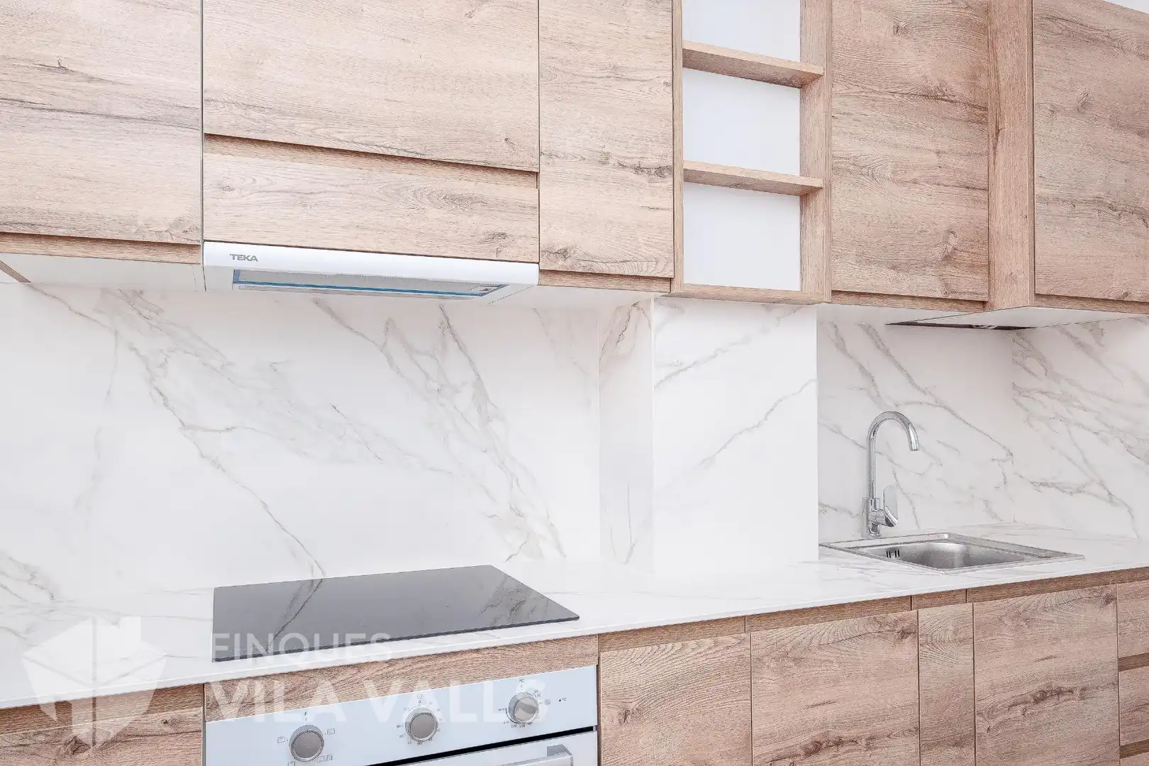 Cocina de Ático en venta en Sant Feliu de Codines con Aire acondicionado, Calefacción y Terraza