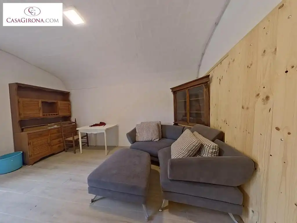Wohnzimmer von Einfamilien-Reihenhaus zur Miete in Caldes de Malavella mit Heizung, Privatgarten und Abstellraum