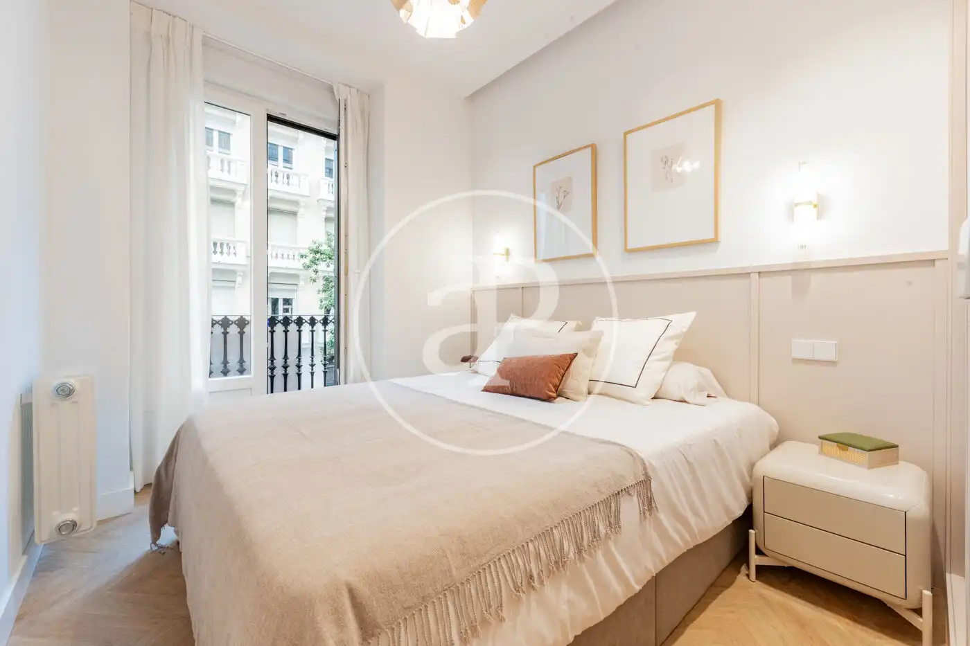 Bedroom of Flat for sale in Barrio de Salamanca