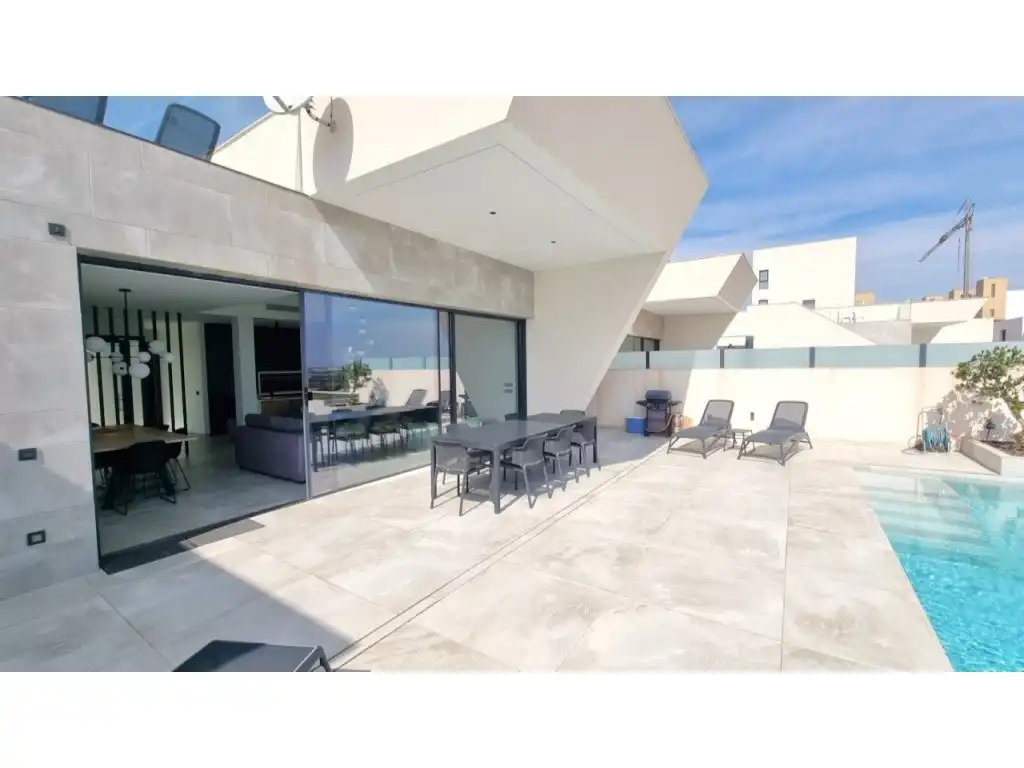 Terraza de Casa o chalet en venta en Rojales con Aire acondicionado, Jardín privado y Balcón