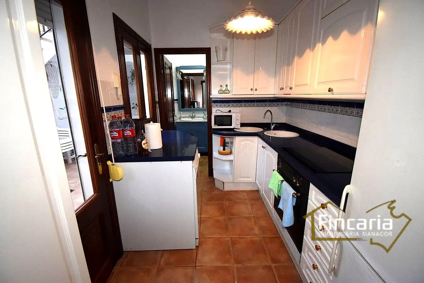 Cuina de Casa o xalet de lloguer en Manacor amb Aire condicionat, Terrassa i Moblat
