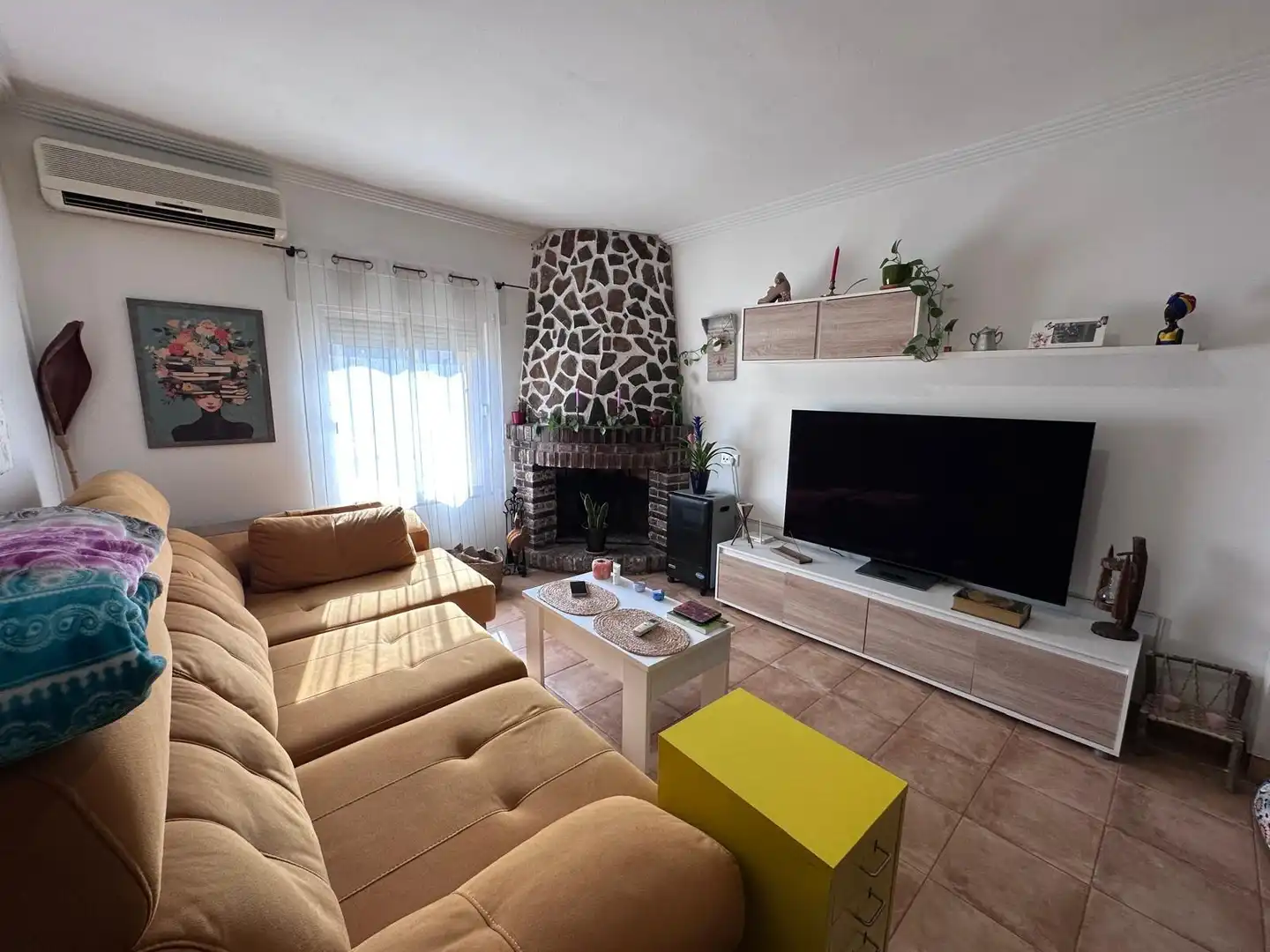 Sala d'estar de Casa o xalet de lloguer en Murcia amb Aire condicionat, Calefacció i Moblat