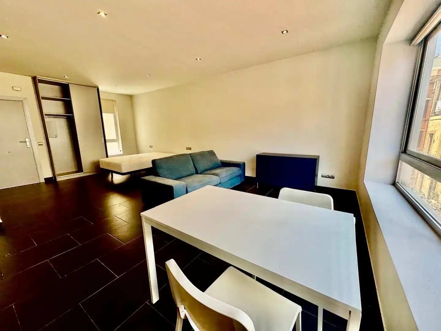 Wohnzimmer von Wohnung zur Miete in Barcelona mit Klimaanlage, Heizung und Abstellraum