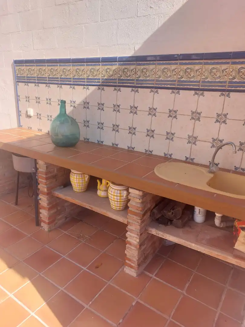 Cocina de Casa o chalet en venta en Málaga con Aire acondicionado, Jardín privado y Piscina