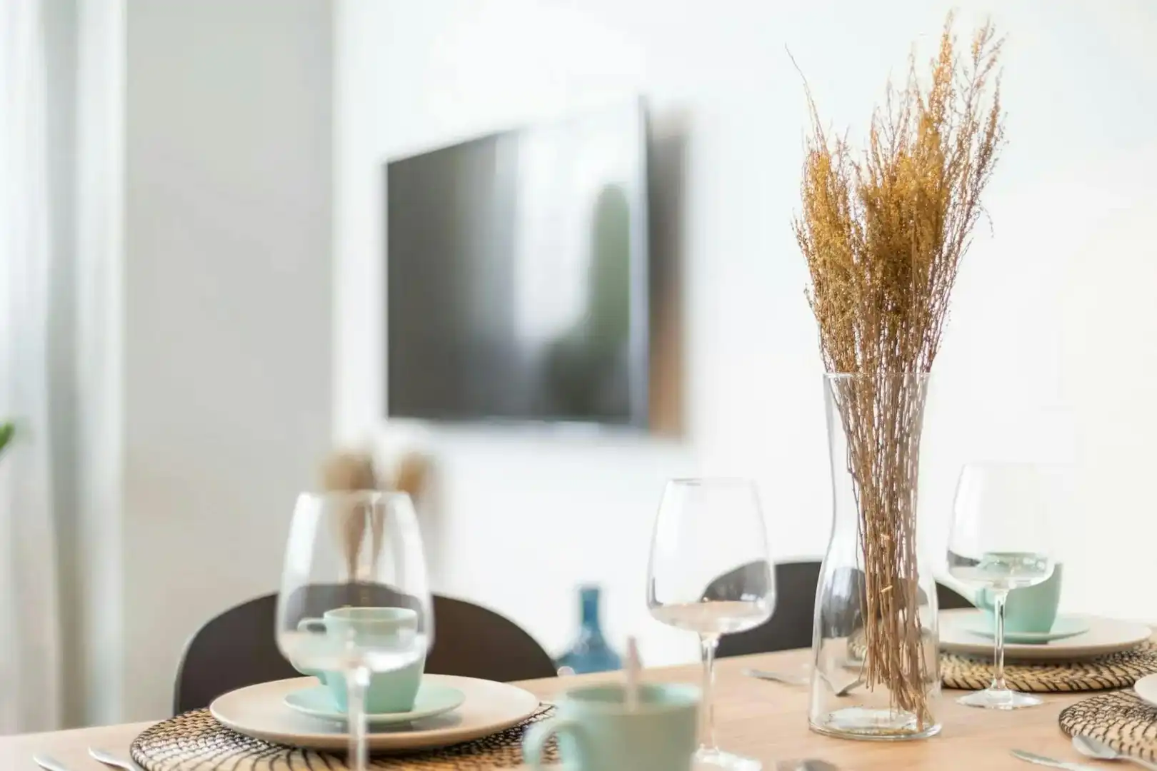 Dining room of Flat for rent in Madrid  with Air Conditioner, Heating and Furnished