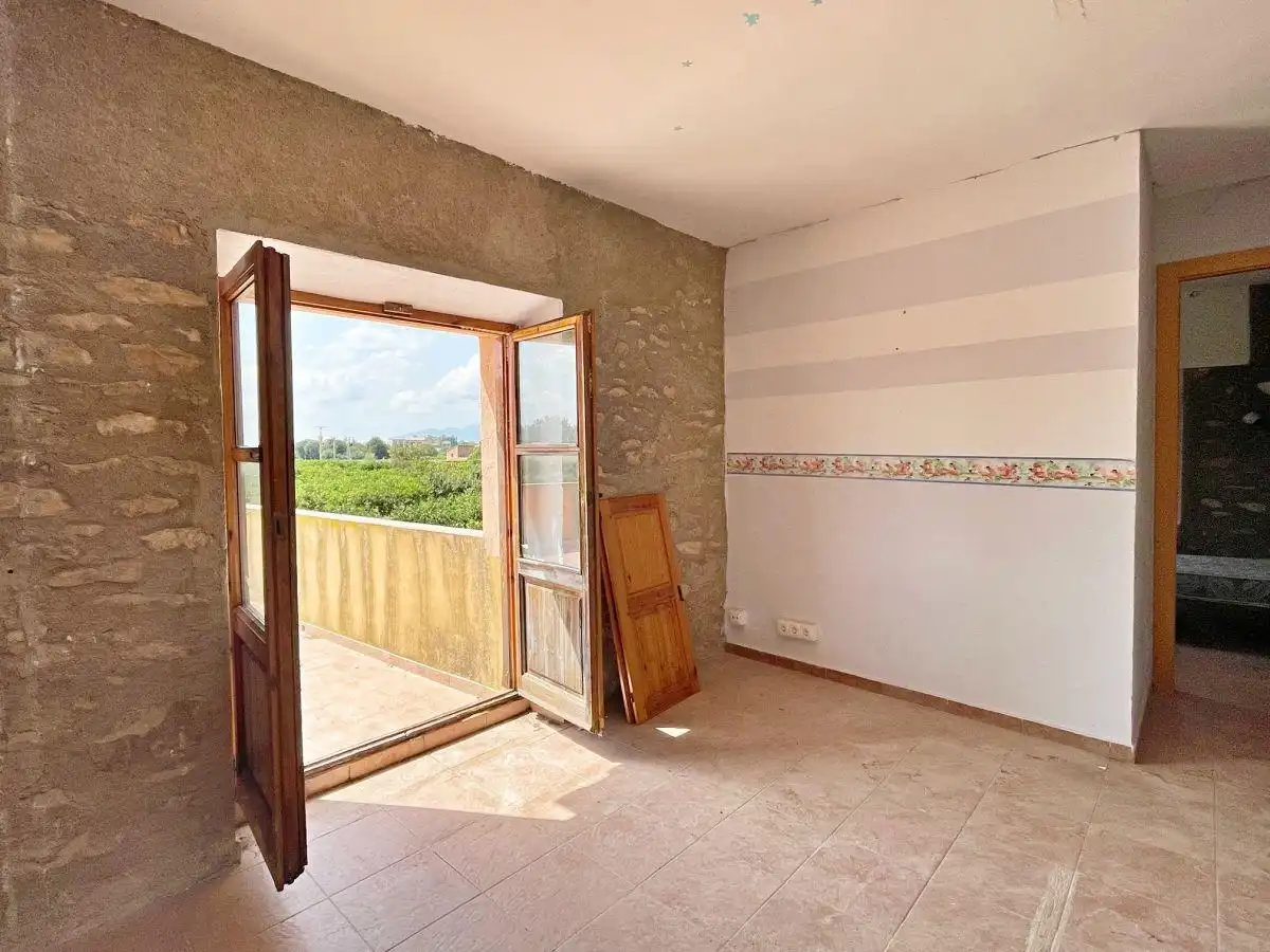 Schlafzimmer von Country house zum Verkauf in Tortosa mit Klimaanlage, Heizung und Privatgarten