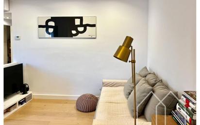 Sala d'estar de Pis en venda en Girona Capital amb Aire condicionat i Calefacció