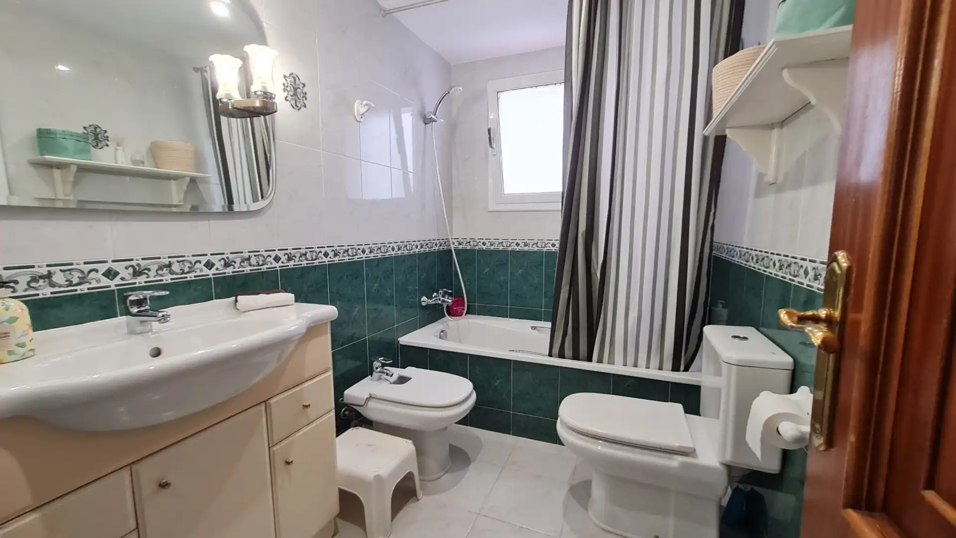 Badezimmer von Maisonette zum Verkauf in Blanes mit Heizung, Terrasse und Balkon