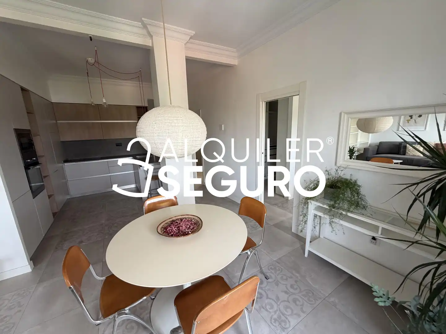Esszimmer von Wohnung zur Miete in Madrid mit Klimaanlage, Heizung und Möbliert