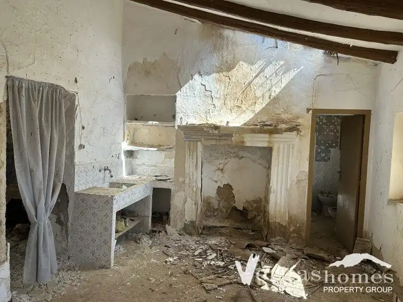 Cocina de Finca rústica en venta en Los Gallardos