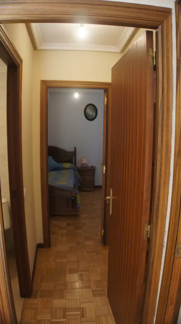 Bedroom of Flat for sale in Ávila  with Heating, Furnished and Balcony
