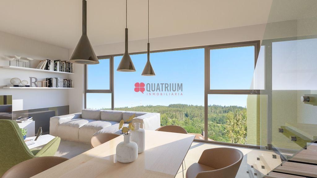 Living room of Duplex for sale in Santiago de Compostela 
