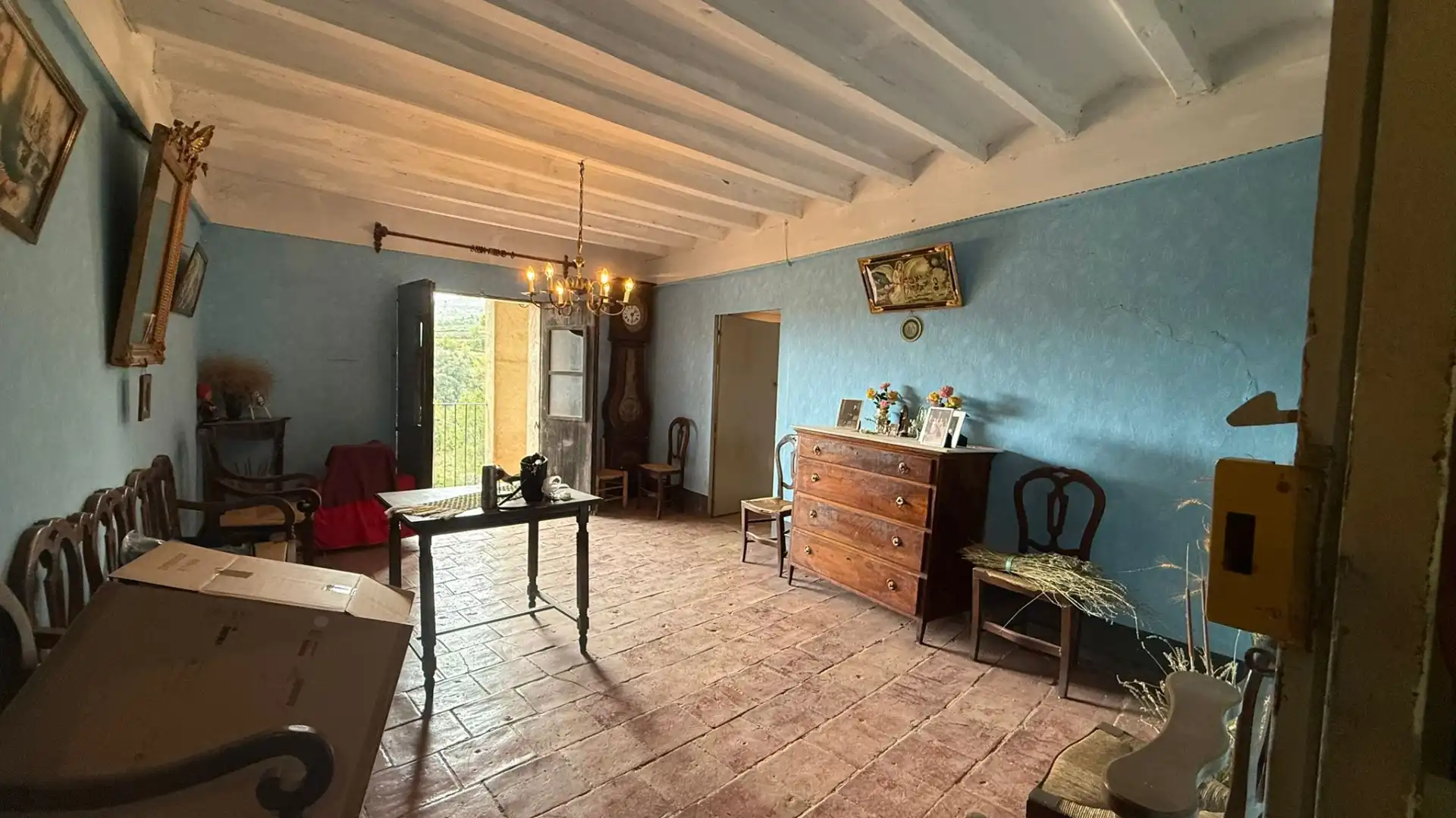 Sala d'estar de Casa o xalet en venda en Cinctorres amb Terrassa