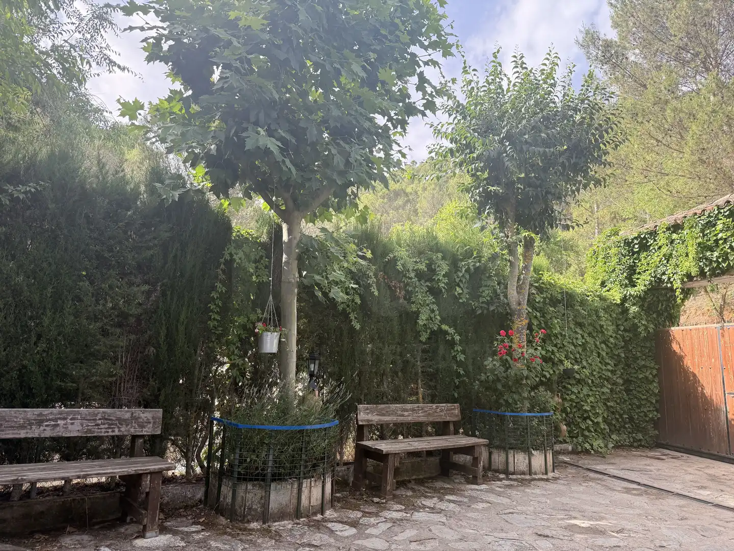 Garden of Country homes for sale in Benatae  with Air Conditioner, Heating and Terrace