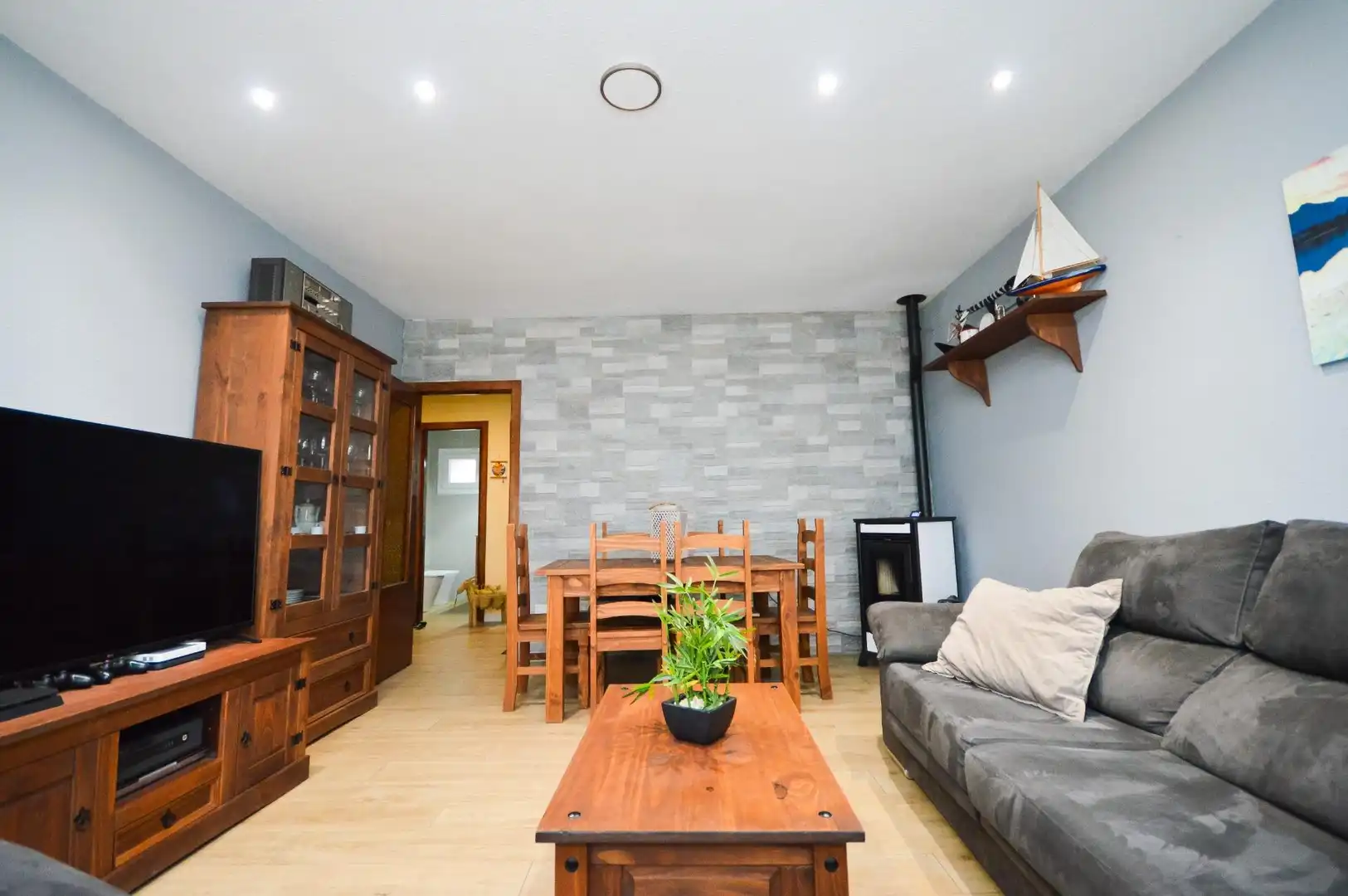 Living room of Houses for sale in Canjáyar  with Air Conditioner, Private garden and Terrace