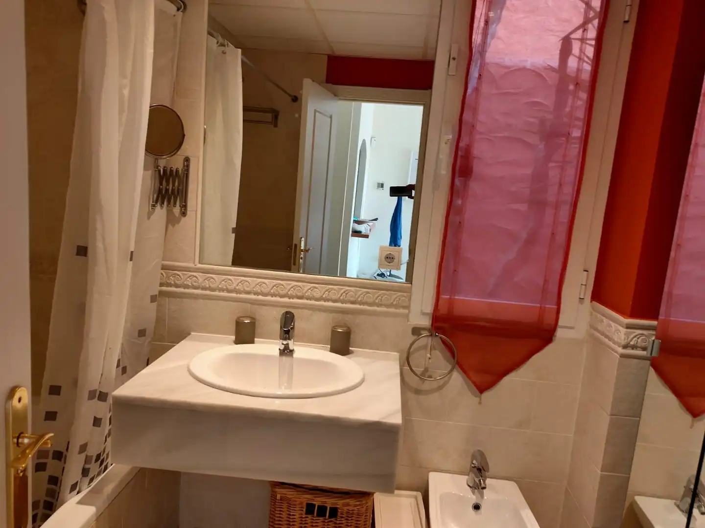 Badezimmer von Wohnungen zum Verkauf in Mojácar mit Klimaanlage, Heizung und Terrasse
