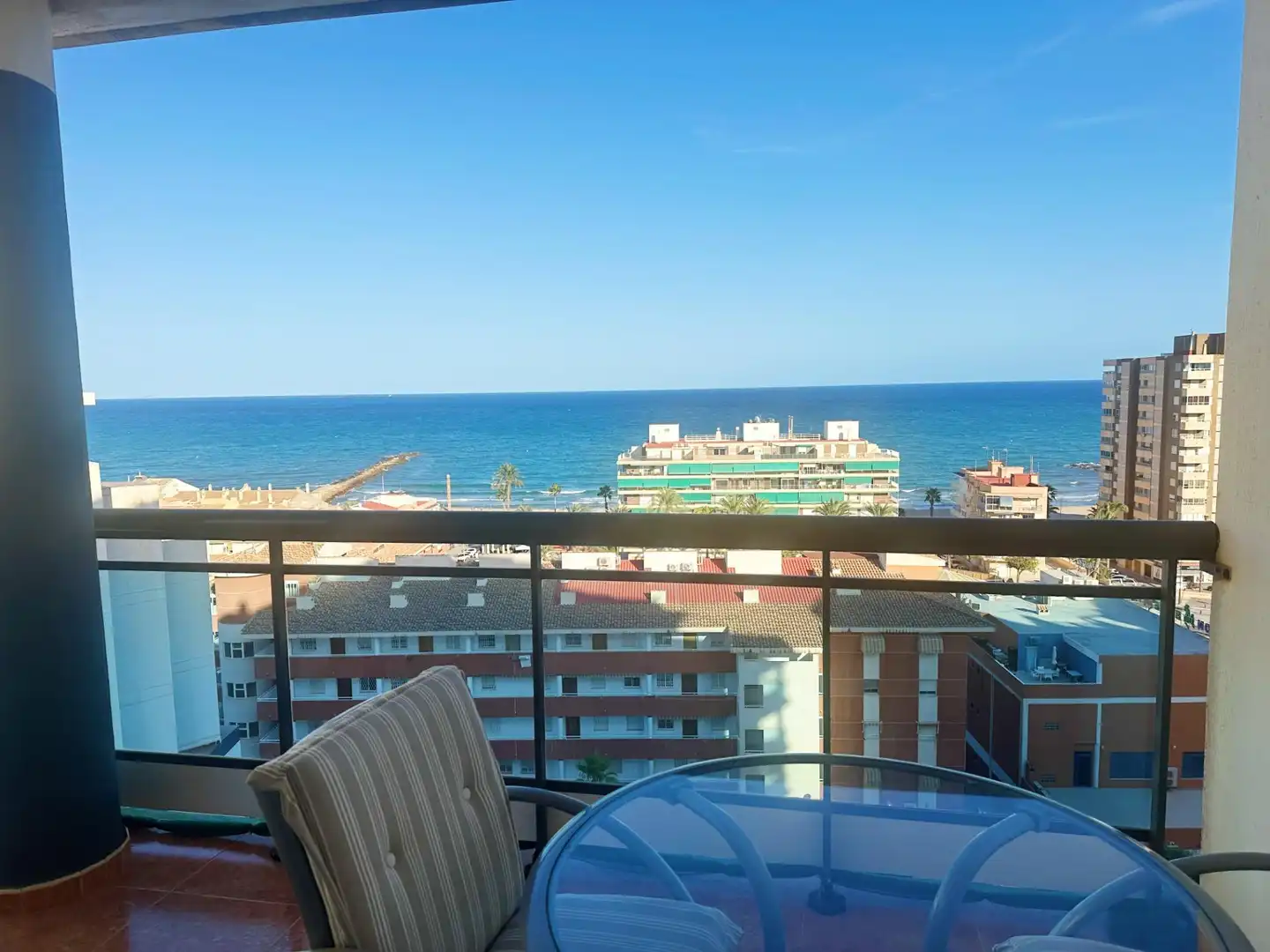 Terrace of Apartments for rent in El Campello  with Air Conditioner, Heating and Private garden