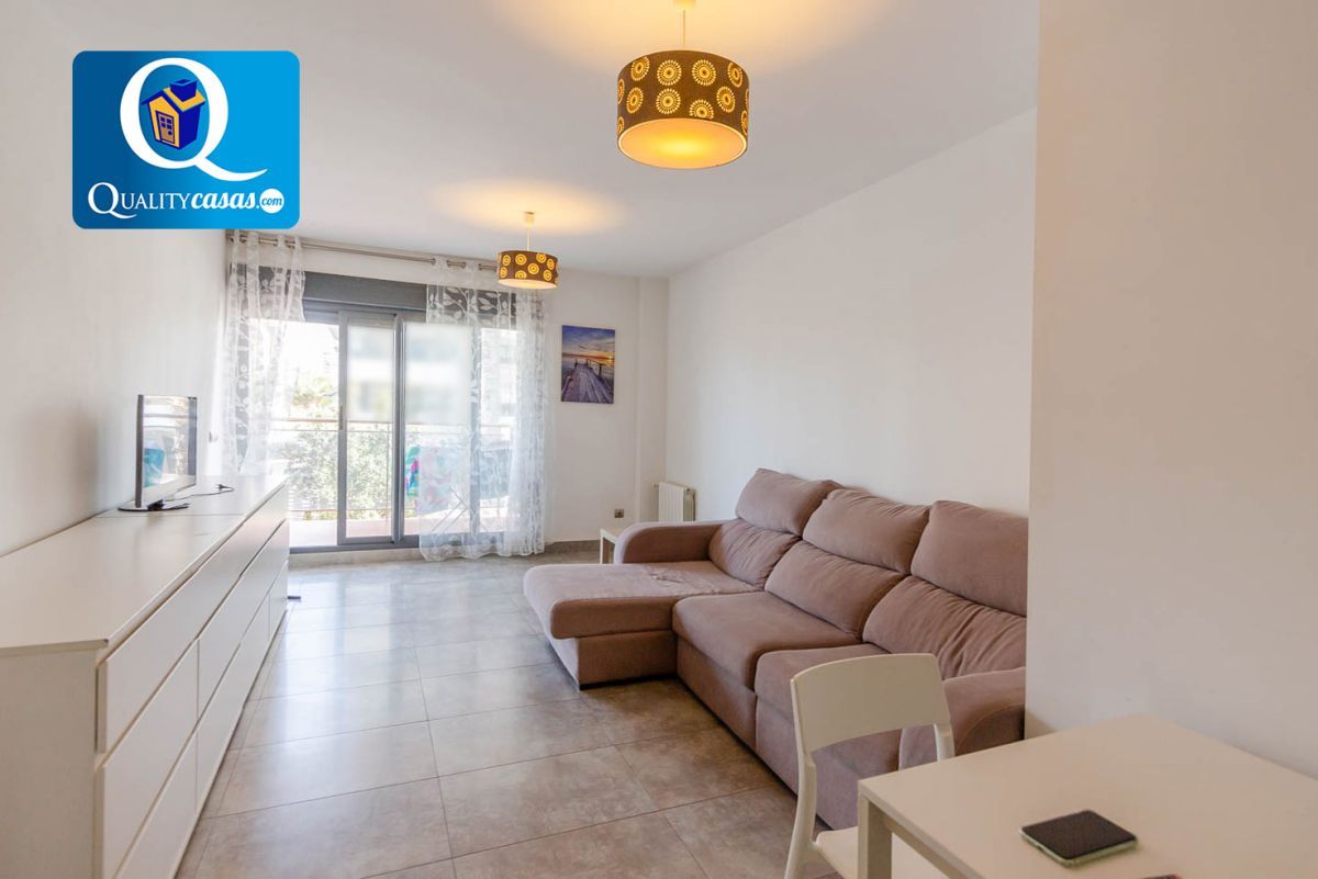 Sala de estar de Piso en venta en Alicante / Alacant con Aire acondicionado, Terraza y Trastero