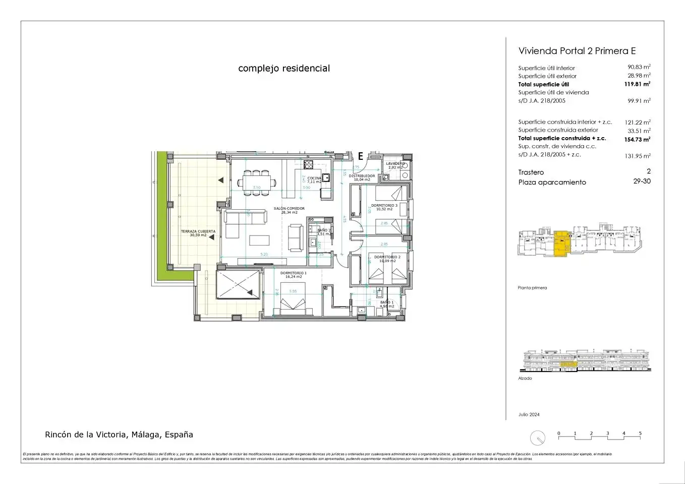 Flat with pool for sale in Sietecolores 7, imagen 7