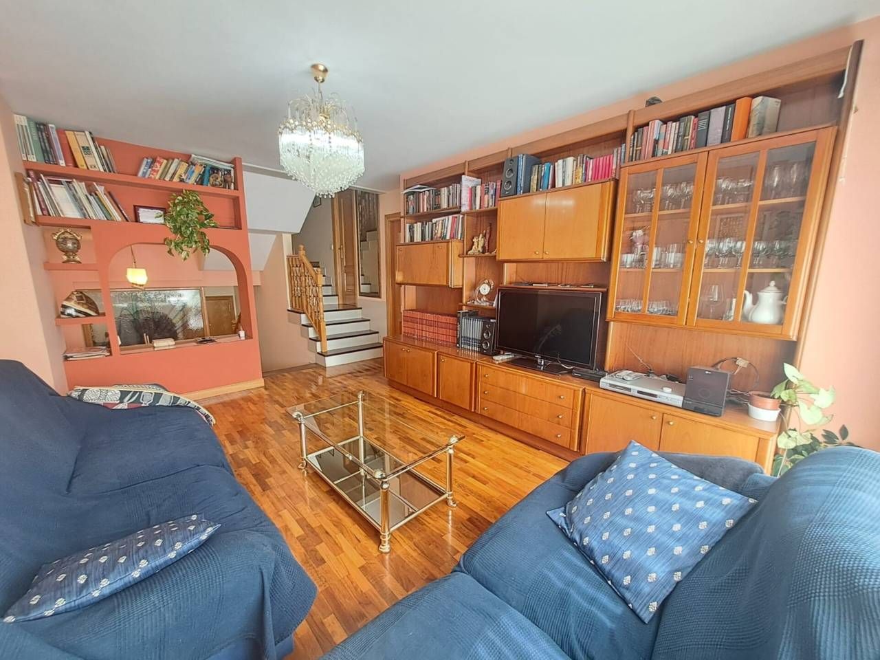 Living room of Duplex for sale in Burgos Capital  with Heating, Terrace and Storage room