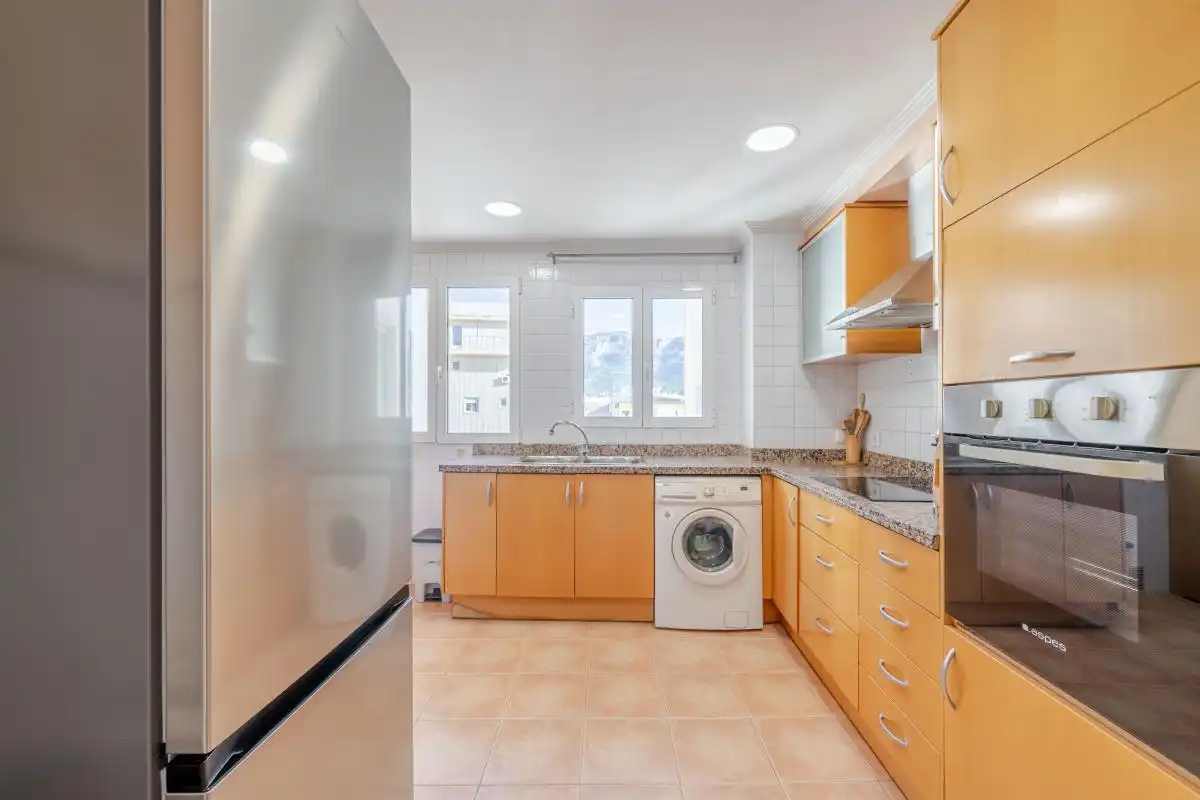Kitchen of Flat for sale in Dénia  with Air Conditioner, Heating and Storage room