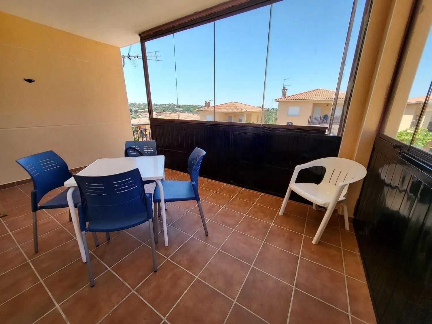 Terraza de Casa o chalet de alquiler en El Casar de Escalona con Aire acondicionado, Calefacción y Jardín privado