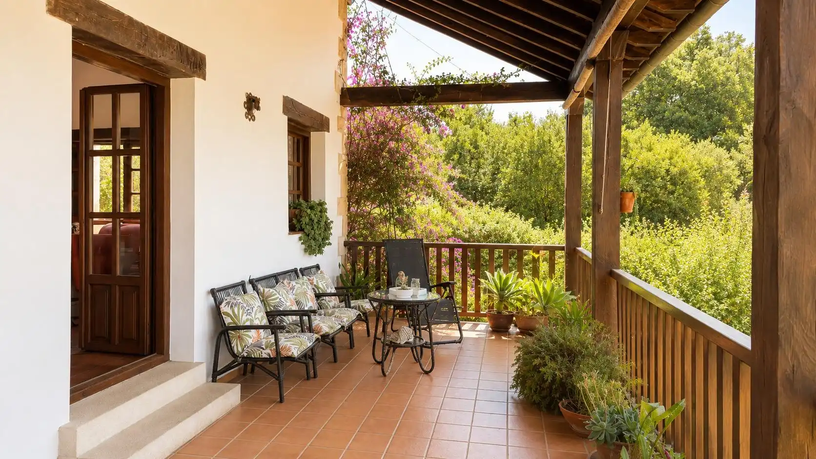 Terraza de Casa o chalet en venta en Ruiloba con Calefacción, Jardín privado y Terraza