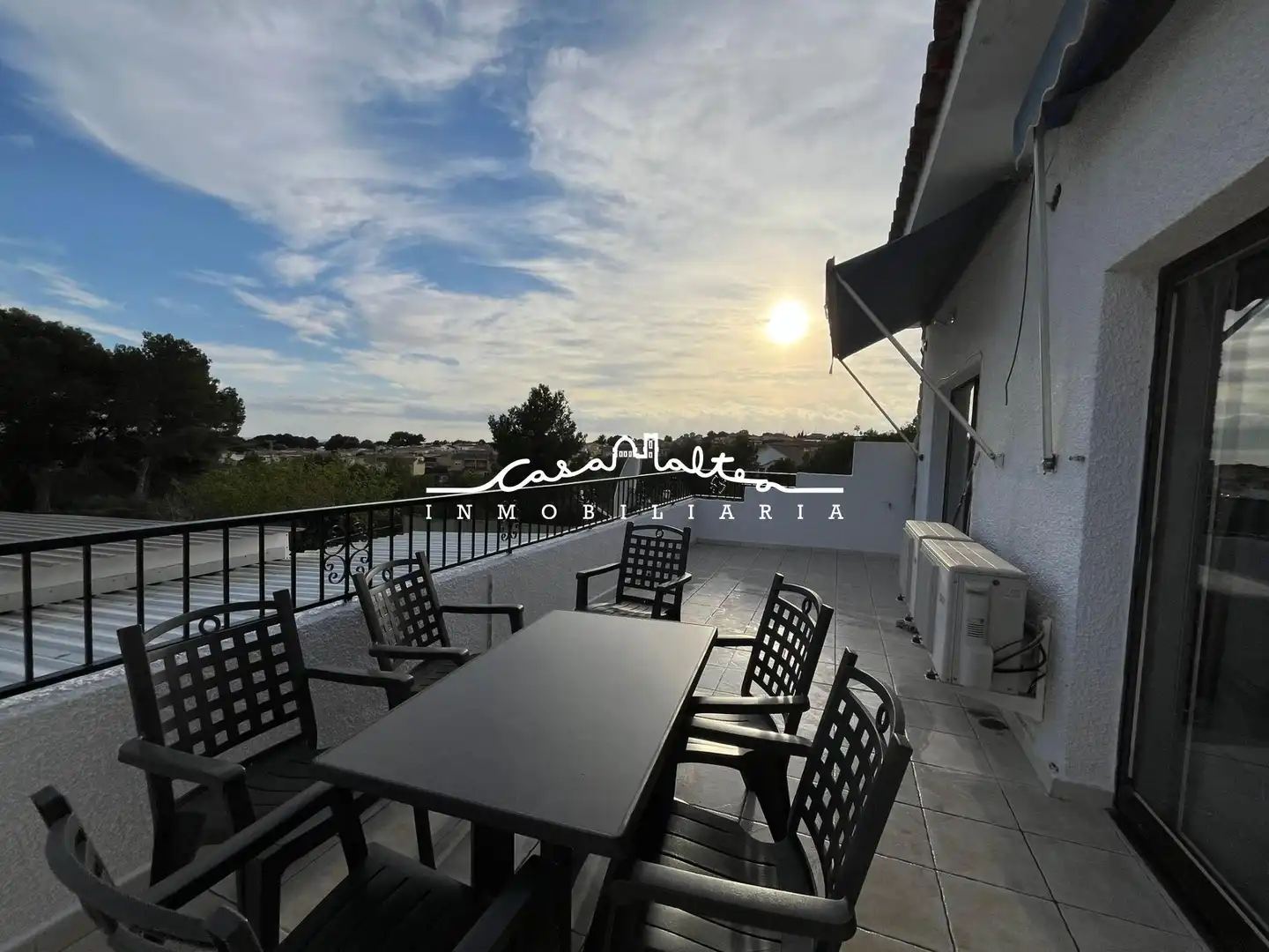 Terraza de Casa o chalet en venta en La Nucia con Aire acondicionado, Jardín privado y Terraza