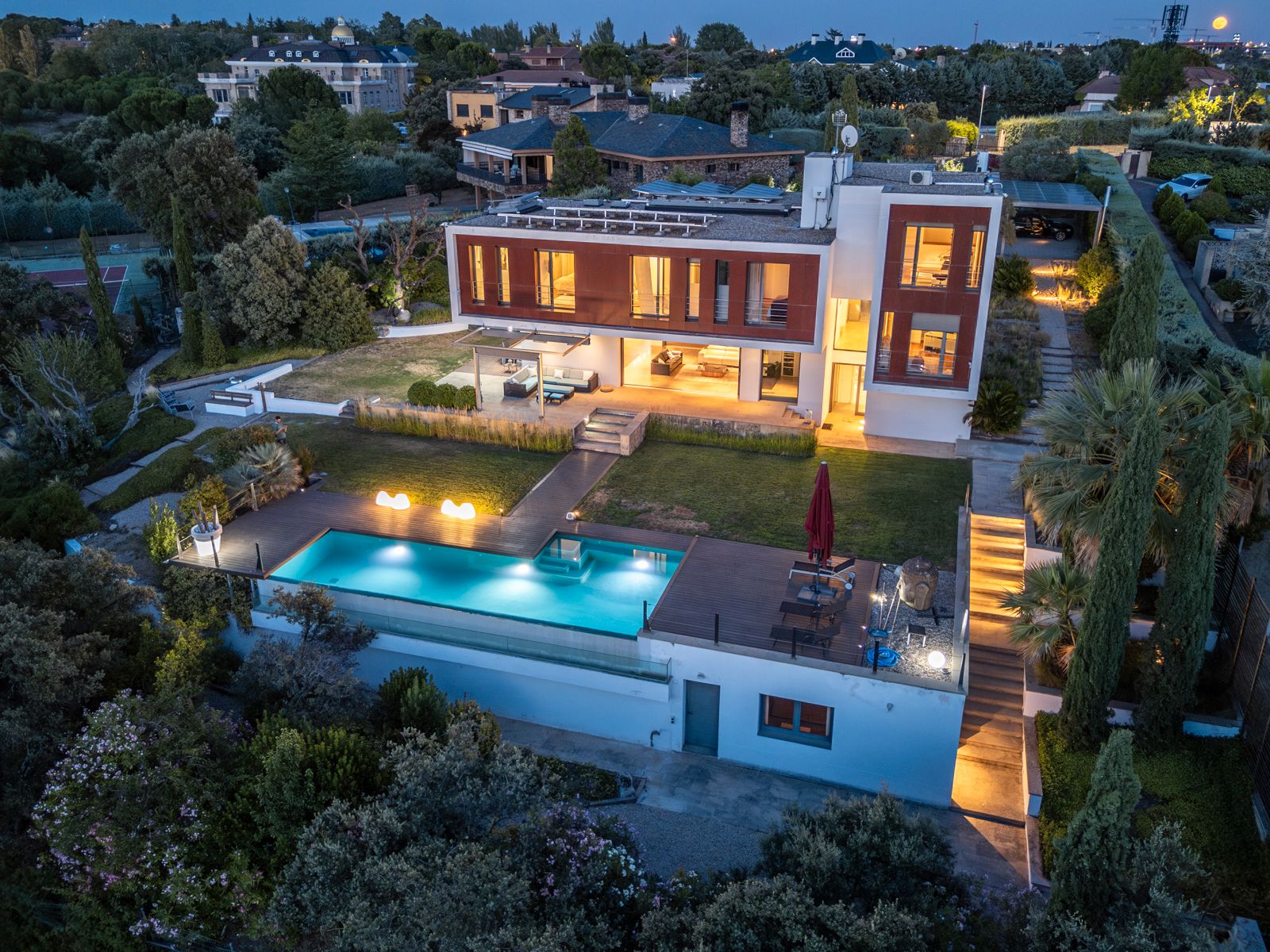 Jardín de Casa o chalet en venta en Las Rozas de Madrid con Calefacción, Jardín privado y Parquet