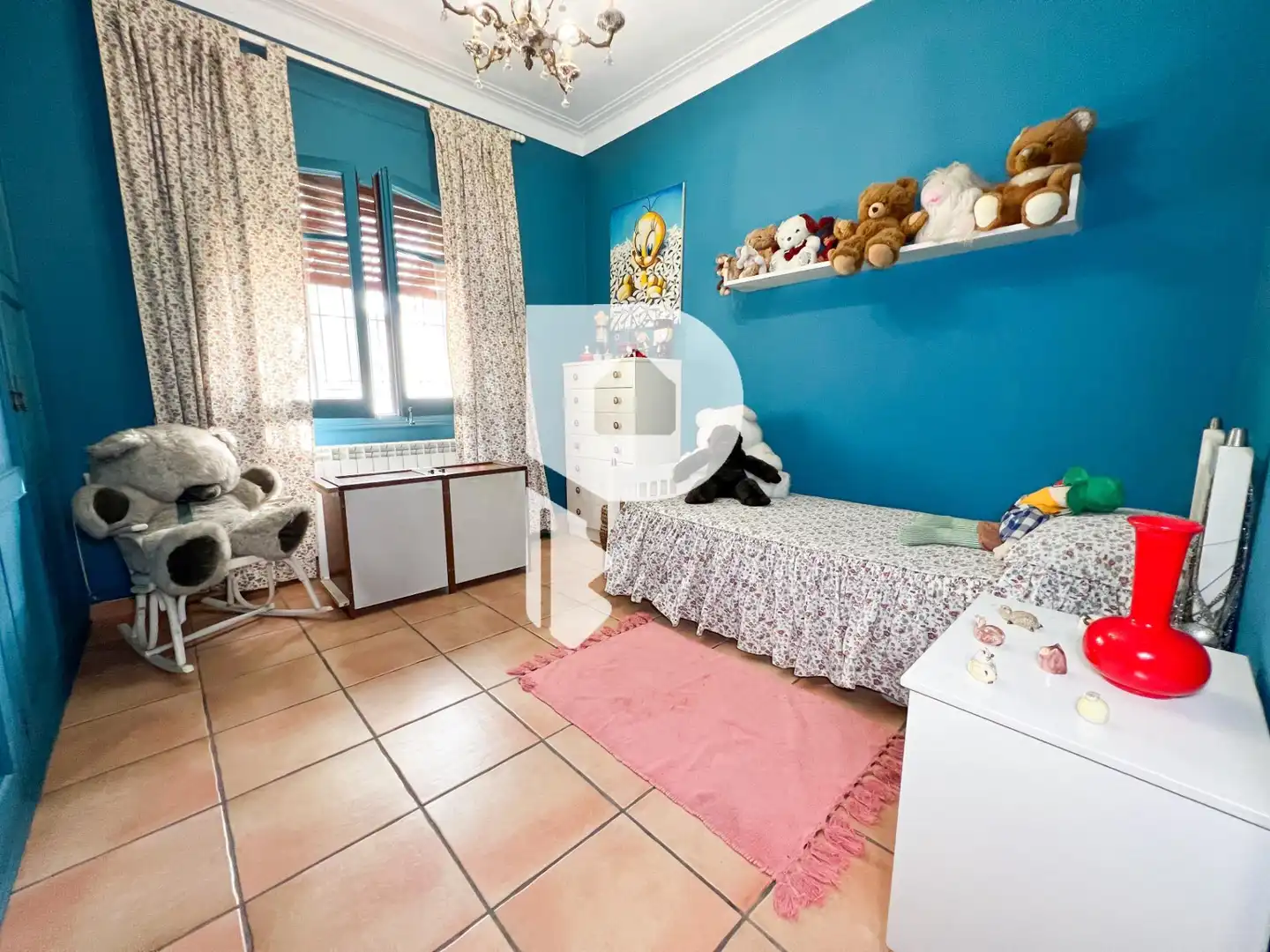 Dormitori de Casa o xalet en venda en Vallirana amb Calefacció, Jardí privat i Terrassa