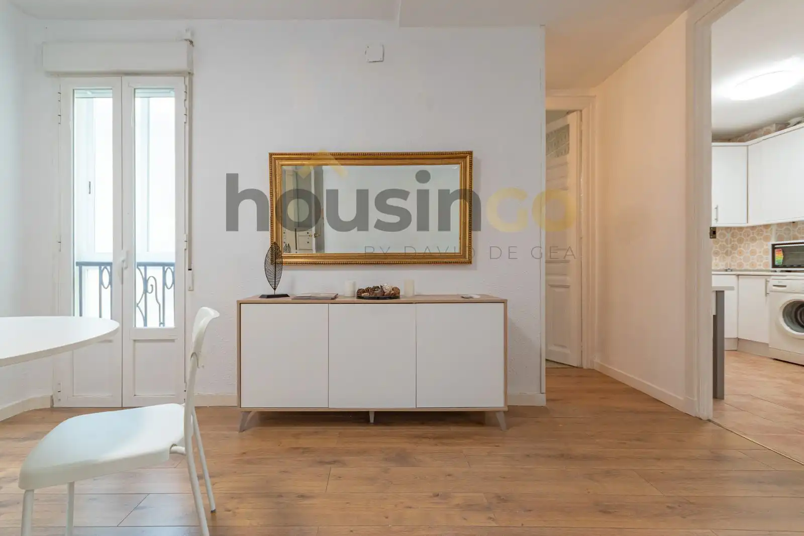 Sala d'estar de Pis de lloguer en Barrio de Salamanca