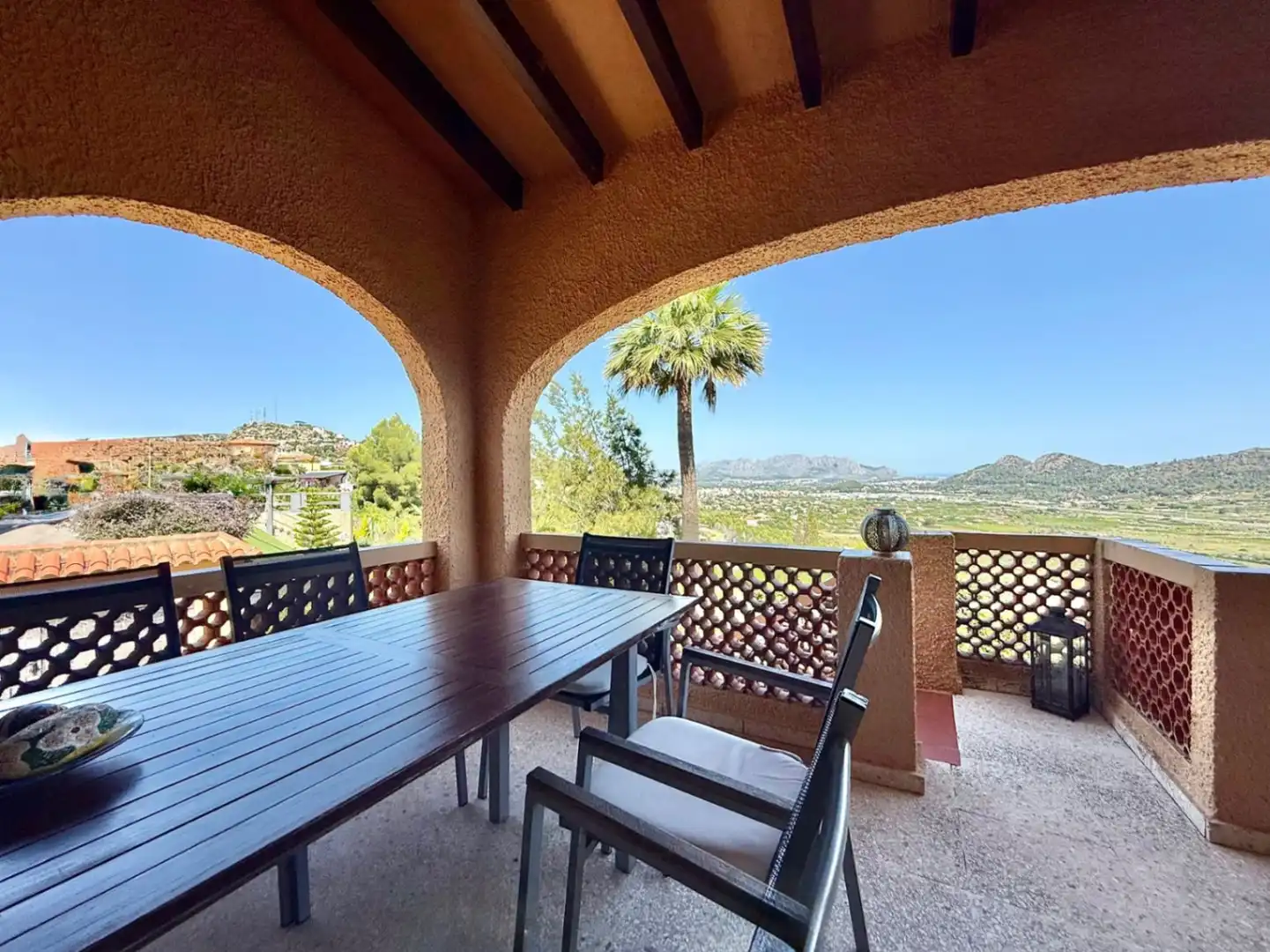 Terrasse von Haus oder Chalet zum Verkauf in Pedreguer mit Klimaanlage, Heizung und Privatgarten