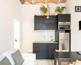Kitchen of Flat to rent in  Barcelona Capital  with Air Conditioner, Heating and Furnished