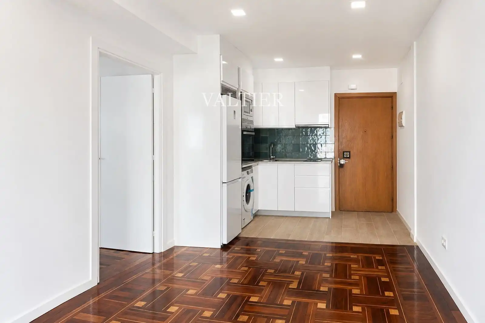 Cocina de Piso de alquiler en Madrid con Aire acondicionado, Terraza y Amueblado