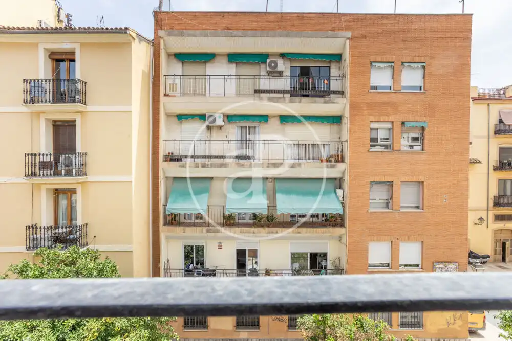 Terrassa de Pis de lloguer en Valencia amb Aire condicionat, Calefacció i Moblat