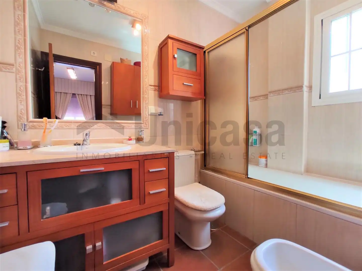 Baño de Casa o chalet en venta en Málaga con Aire acondicionado, Jardín privado y Terraza
