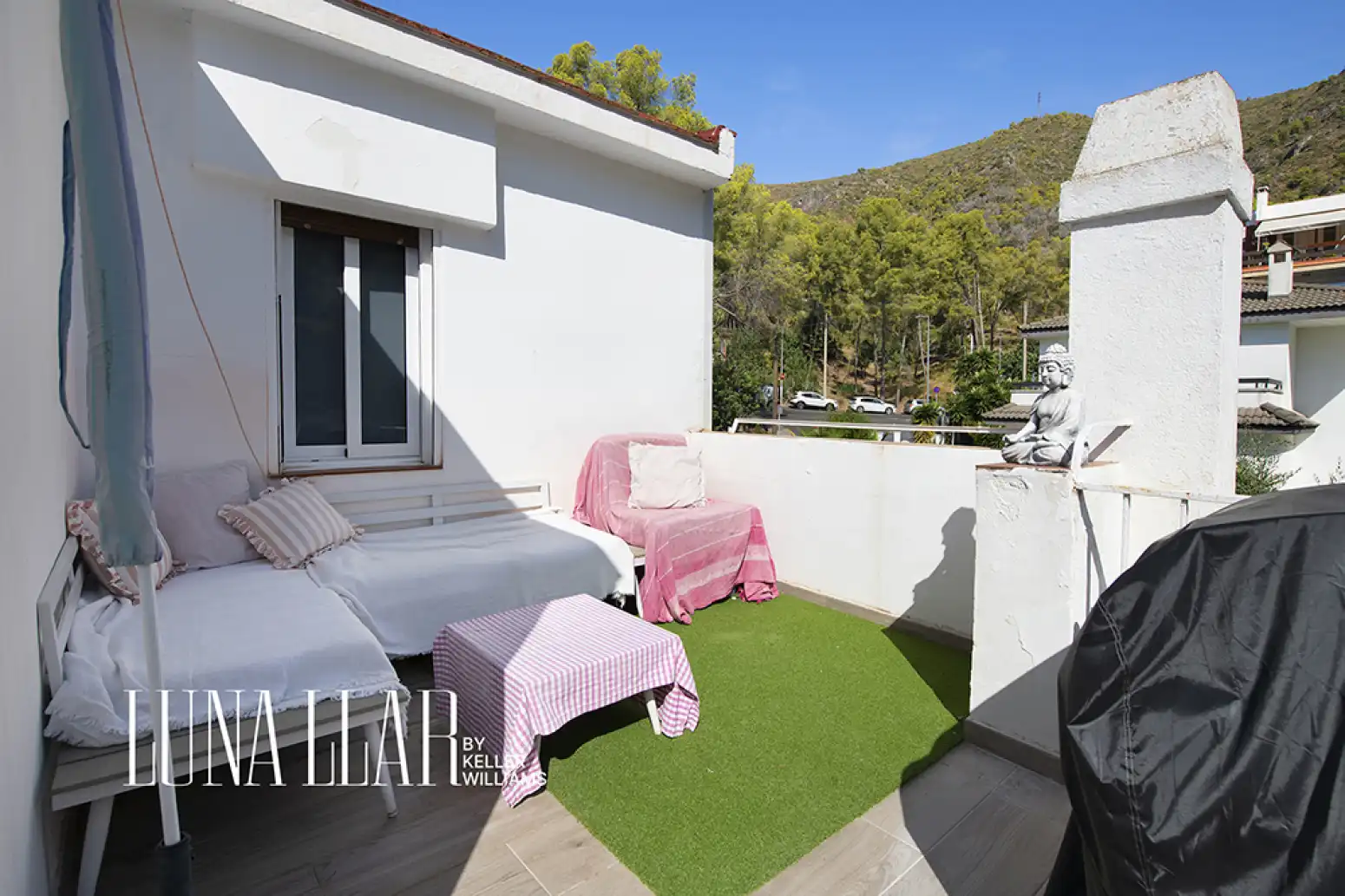 Balcony of Attic for sale in Castelldefels  with Air Conditioner and Terrace