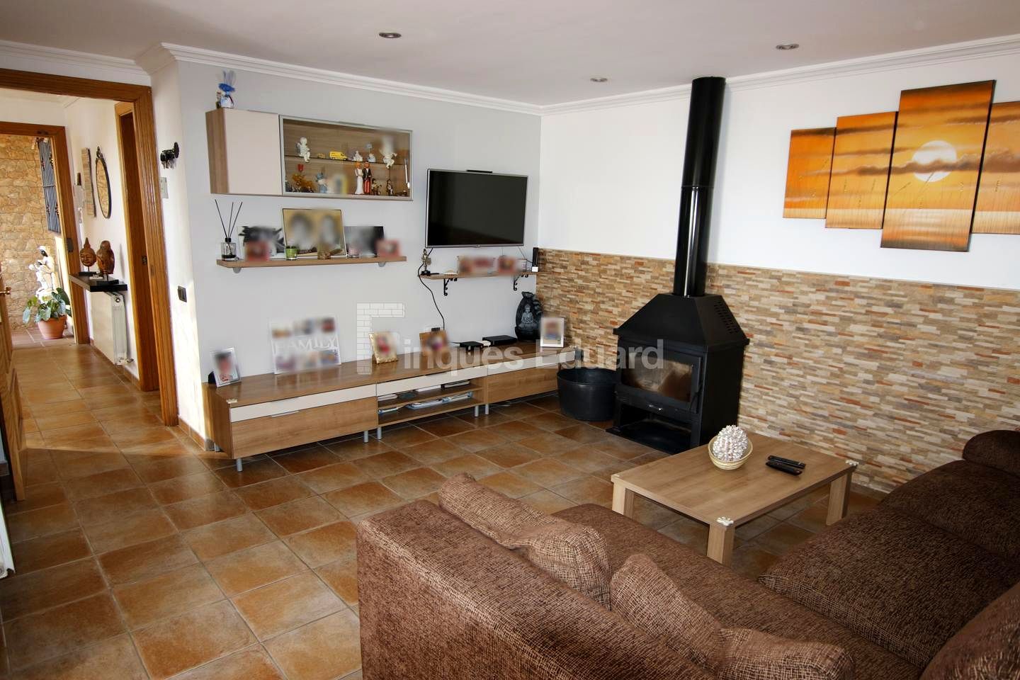 Sala de estar de Casa o chalet en venta en Argentona con Calefacción, Terraza y Balcón