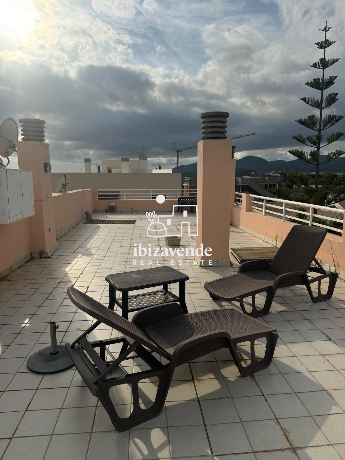 Terrassa de Àtic en venda en Santa Eulària des Riu amb Traster