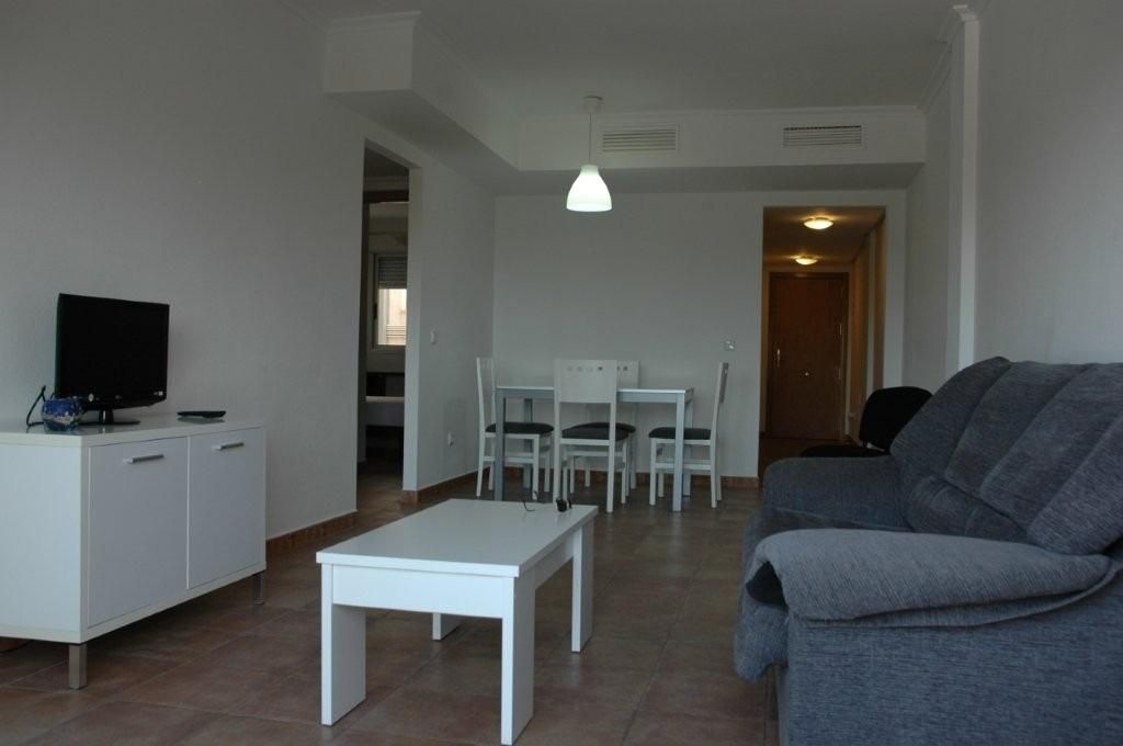 Living room of Flat for sale in  Murcia Capital  with Terrace and Balcony