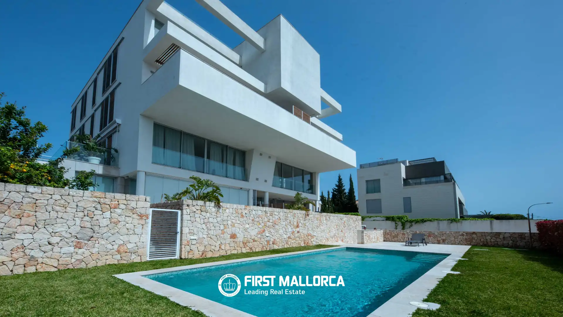 Außenansicht von Dachboden zum Verkauf in  Palma de Mallorca mit Klimaanlage und Gemeinschaftspool