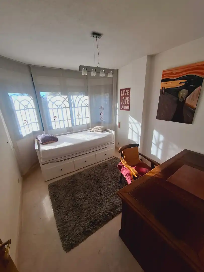 Bedroom of Detached homes for rent in Villaviciosa de Odón  with Air Conditioner, Heating and Private garden