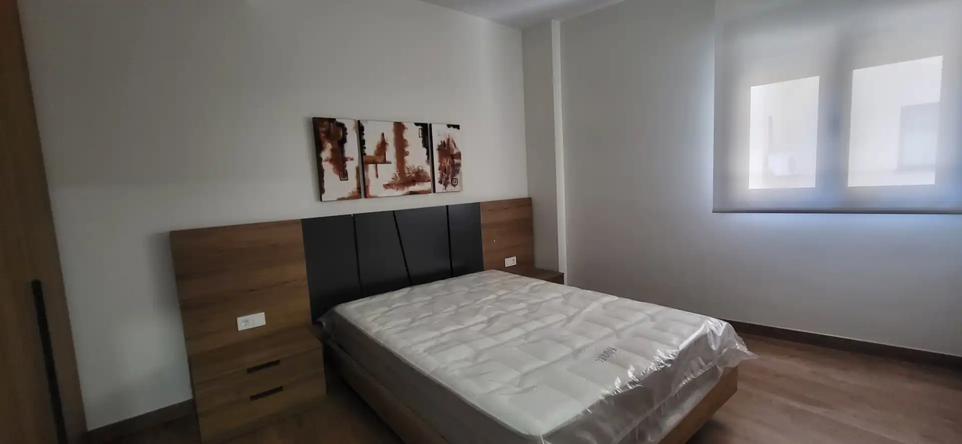 Bedroom of Flat for sale in Plasencia  with Air Conditioner, Heating and Parquet flooring