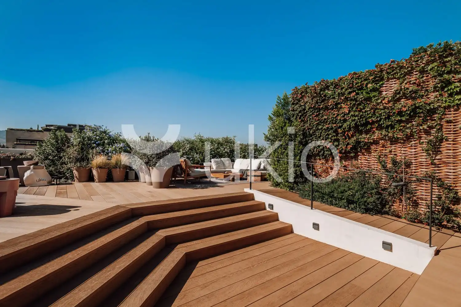 Terrasse von Wohnungen zur Miete in Barcelona mit Klimaanlage, Heizung und Möbliert