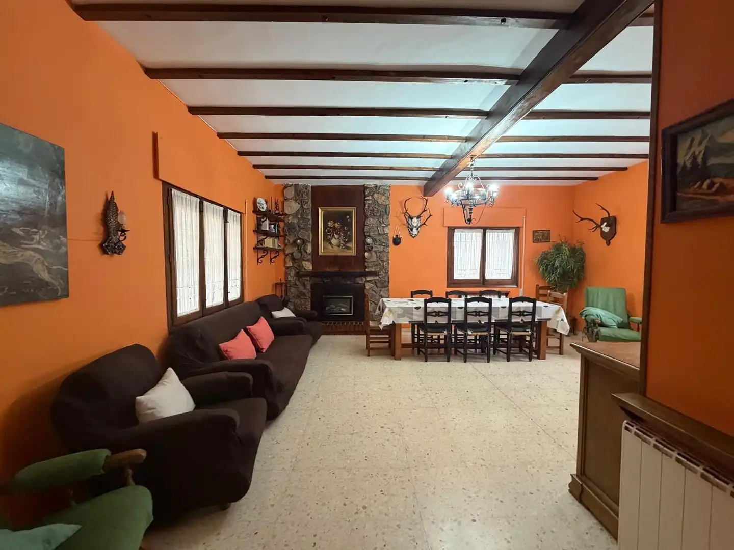 Comedor de Casa o chalet en venta en Quintanar de la Orden con Aire acondicionado, Calefacción y Jardín privado